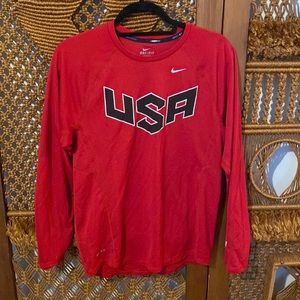 Nike TEAM USA running shirt